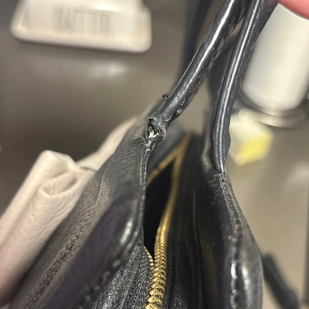 Kate Spade Black Satchel with Bow